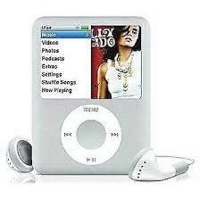 تصویر M-Player iPod Nano 4GB Silver 3rd نسل (بسته بندی شده در جعبه سفید با لوازم جانبی عمومی)… 