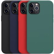 تصویر کاور سیلیکونی اپل مناسب برای iPhone 12 Pro Max با طراحی مگ‌سیف 