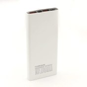 تصویر پاوربانک ای دیتا 20000میلی‌آمپر مدل macaron lighthoue با نمایشگر دیجیتال و شارژ سریع + کابل Type-C 