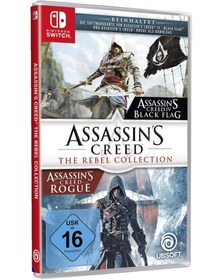 تصویر دیسک بازی Assassins Creed The Rebel Collection برای Nintendo Switch Assassins Creed The Rebel Collection