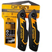 تصویر آلن چاقویی دو قلو ستاره ای و شش گوش DINGQI - 17005 