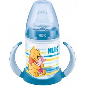 تصویر لیوان آبمیوه خوری دسته دار آموزشی ناک مدل Disney Winnie the Pooh Learner Glass Of Juice NUK Model Disney Winnie the Pooh Learner