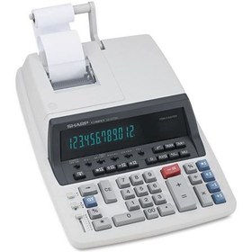 تصویر ماشین حساب رومیزی با چاپگر مدل QS2770H شارپ ا Desktop calculator with Sharp QS2770H printer Desktop calculator with Sharp QS2770H printer