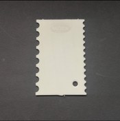 تصویر شانه خامه کشی پلاستیکی دندانه دالبر ۱۰/۵ سانت 