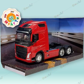 تصویر ماکت تریلی VOLVO FH دو محور 