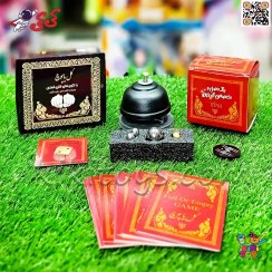 تصویر بازی گل یا پوچ زنگ دار با گوی های فلزی 