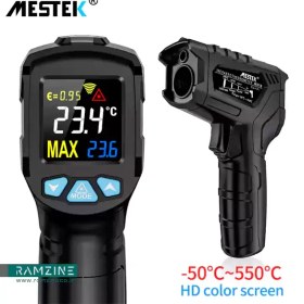 تصویر ترمومتر لیزری مستک مدل IR01B IR01B MESTEK laser thermometer