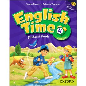 تصویر English Time 4 2nd St+W+CD انگلیش تایم