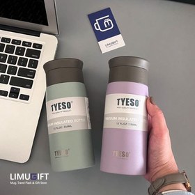 تصویر تراول ماگ تایسو درب پیچی حجم 350 میل اورجینال Tyeso