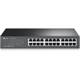 تصویر سوييچ 24 پورت مگابيت و رکمونت تی پی لينک TP-LINK TL-SF1024 24-port 10/100Mbps Rackmount Switch 