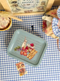 تصویر سینی فلزی نقلی 