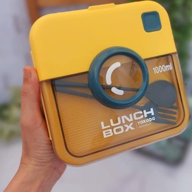 تصویر ظرف غذا lunch box حجم 1000 میل lunch box 1000 mil