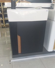 تصویر کابین سنگ و روشویی - مشکی 