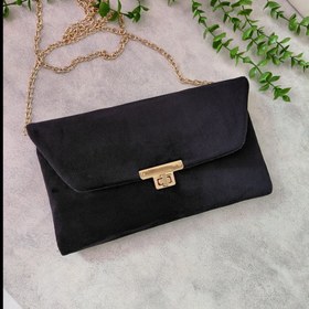 تصویر کیف دستی مخمل زنانه 