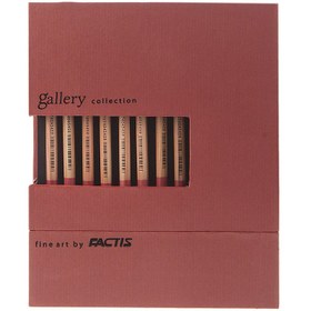 تصویر مداد رنگی 24 رنگ فکتیس مدل Gallery Collection 