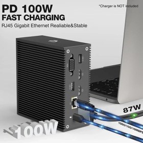 تصویر هاب 16 پورت USB-C مدل DC006B 