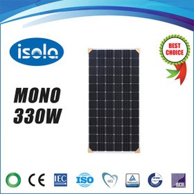 تصویر پنل خورشیدی 330 وات OSDA-ISOLA مونو کریستال 