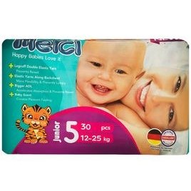 تصویر پوشک بچه مرسی سایز 5 