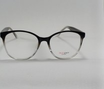 تصویر عینک بلوکات مخصوص مطالعه و کامپیوتر رنگ مشکی با جلد و دستمال 