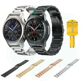 تصویر بند فلزی ساعت هوشمند سامسونگ Gear S3 مدل 3Pointers 