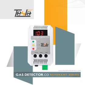 تصویر دتکتور گاز مونوکسید کربن تسلا - سری رونانت Tesla CO Gaz Detector - Revenant Series