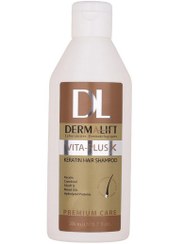 تصویر درمالیفت شامپو موهای کراتین 