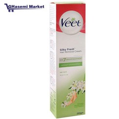 تصویر کرم موبر بدن ویت مخصوص پوست خشک Veet Body Hair Removal Cream For Dry Skin 100 ml