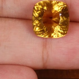 تصویر نگین سیترین کد 30168 Citrine Stone