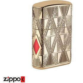 تصویر فندک زیپو مدل Zippo Luxury Diamond کد 29671 ا Zippo Luxury Diamond Design 29671 Zippo Luxury Diamond Design 29671