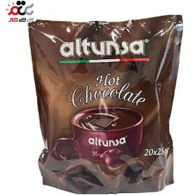 تصویر هات چاکلت آلتونسا بسته 20 ساشه Altonsa hot chocolate, pack of 20 sachets