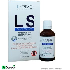 تصویر سرم مو برطرف کننده حشرات پریم Prime, Anti Lice and Nits Topical Serum Model LS