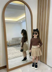 تصویر بلوز و دامن و کمربند دلارزکد ۳۲۱۱ سایز۴۰/۴۵/۵۰/۵۵ مناسب ۲سال تا ۹ سال