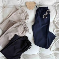 تصویر شلوار جاگر کمرکش بچگانه 5 سال تا 16 سال کد 9618 (211610-211611-211612) 