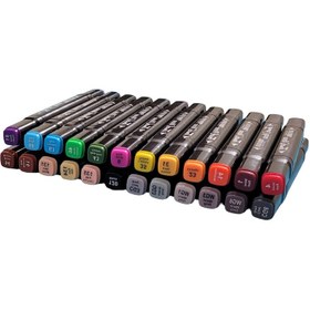 تصویر ماژیک دو سر راندو 24 رنگ Rando double-headed marker 24 colors
