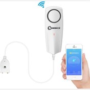 تصویر سنسور و نشتی یاب هوشمند آب اتصال دارای برنامه WiFi 100dB برند Easick (پس کرایه) 