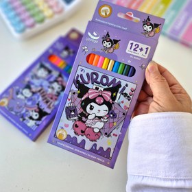 تصویر مدادرنگی کرومی ۱۲رنگ +یک عدد هدیه 