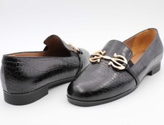 تصویر کفش کالج زنانه چرمی فورک 