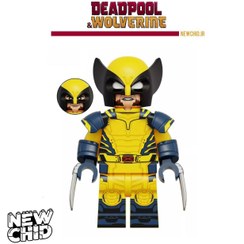 تصویر مینی فیگور ولورین مدل ‏‏‏‏‏‏‏‏‏‏‏‏‏XP564 سازگار با قطعات لگو 