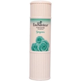 تصویر پودر خوشبوکننده بدن انشانتر Enchanteur love me وزن 250 گرم 