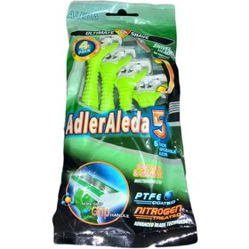 تصویر خود تراش ادلر مدل 5 Blade بسته ۴ عددی 