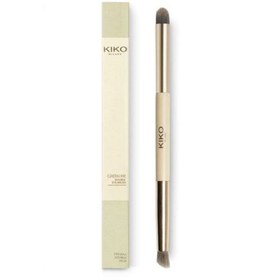 تصویر برس اورجینال برند Kiko milano مدل Green Me Double Eye Brush کد 689487152 