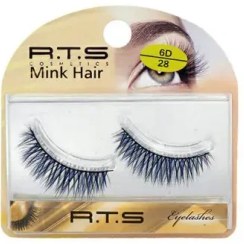 تصویر مژه مصنوعی شش بعدی کد 28 آر تی اس Six-dimensional artificial eyelash RTS code 28