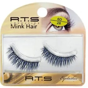 تصویر مژه مصنوعی شش بعدی کد 28 آر تی اس Six-dimensional artificial eyelash RTS code 28