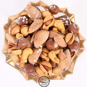 تصویر آجیل شور با پوست ۱۰۰ گرم 