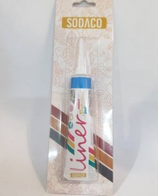 تصویر لاینر ساده برند سوداکو-20ml-آبی 