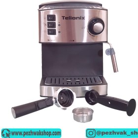تصویر اسپرسو ساز تلیونیکس مدل TEM5120 ا Telonix espresso machine model TEM5120 Telonix espresso machine model TEM5120