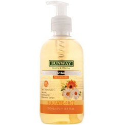 تصویر ژل شوینده غیر صابونی مناسب پوست حساس سان وی SunWay Cleanser For Sensitive Skin 250ml