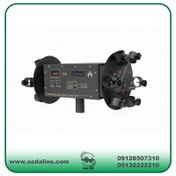 تصویر دستگاه اتیش فرفره گردان دو طرفه مدل فلاور 