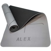 تصویر مت یوگا TPE طرح الکس ضخامت ۸ میلی‌متر 