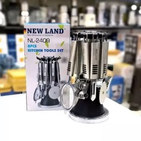تصویر ست ۸ تکه ابزار آشپزخانه نیولند مدل NL2409 